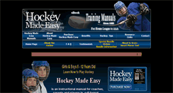Desktop Screenshot of hockeymadeeasy.com